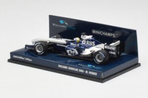 Williams FW28 M. Webber Showcar F1 2006 Minichamps 1:43 400060079 Diecast - image 3 of 5