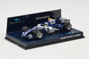 Williams FW28 Cosworth #10 N. Rosberg Williams F1 Team 2006 Minichamps 1:43 400060010 Diecast - image 2 of 5