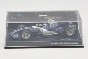 Williams FW28 Cosworth #10 N. Rosberg Williams F1 Team 2006 Minichamps 1:43 400060010 Diecast - image 4 of 5
