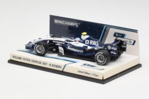 Williams FW29 N. Rosberg F1 Showcar 2007 Minichamps 1:43 400070086 Diecast - image 2 of 5