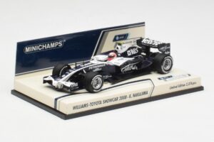 Williams FW30 K. Nakajima F1 Showcar Version 1 2008 Minichamps 1:43 400080078 Diecast - image 3 of 5