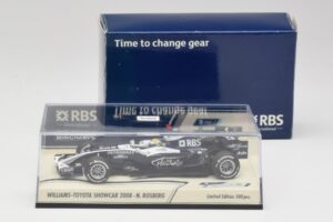 Williams FW30 N. Rosberg F1 Showcar 2008 Minichamps 1:43 403080077 Diecast - image 2 of 4
