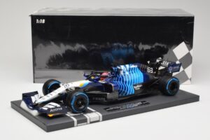 Williams FW43B Mercedes #63 G. Russell Belgian GP 2021 Minichamps 1:18 117211363 Resin - image 7 of 7