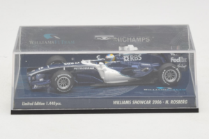 Williams FW28 Cosworth #10 N. Rosberg Williams F1 Team Showcar 2006 Minichamps 1:43 400060080 Diecast - image 4 of 5