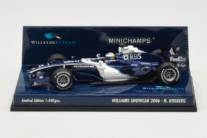 Williams FW28 Cosworth #10 N. Rosberg Williams F1 Team Showcar 2006 Minichamps 1:43 400060080 Diecast