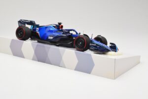 Williams FW44 Mercedes #23 A. Albon Bahrain GP 2022 Case Edition Minichamps 1:18 147220123 Resin - image 4 of 7