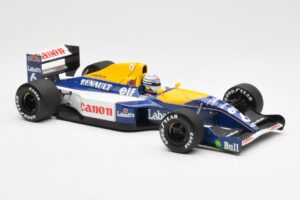 Williams Renault FW14 #6 R. Patrese F1 1991 Minichamps 1:18 100910006 Diecast - image 6 of 8