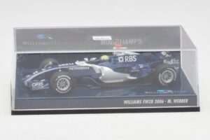 Williams FW28 Toyota #7 M. Webber F1 2006 Minichamps 1:43 400060009 Diecast - image 5 of 5