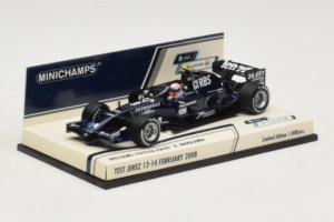 Williams FW30 Toyota #8 K. Nakajima Test Jerez Feb 2008 Minichamps 1:43 400080208 Diecast - image 2 of 5