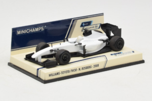 Williams FW30 Toyota #7 N. Rosberg Prototype F1 2008 Minichamps 1:43 400080007 Diecast - image 2 of 5