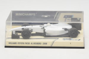 Williams FW30 Toyota #7 N. Rosberg Prototype F1 2008 Minichamps 1:43 400080007 Diecast - image 4 of 5