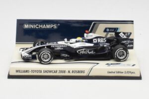 Williams FW30 Toyota Showcar #16 N. Rosberg F1 2008 Minichamps 1:43 400080077 Diecast