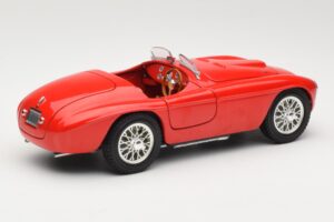 Ferrari 166 MM Barchetta Red Hot Wheels 1:18 B6054-1 Diecast - image 3 of 8