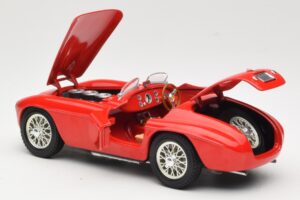 Ferrari 166 MM Barchetta Red Hot Wheels 1:18 B6054-1 Diecast - image 5 of 8