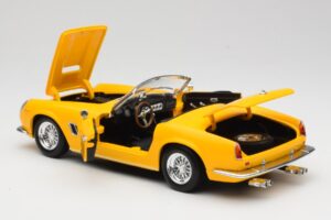Ferrari 250 GT California Spider Yellow Hot Wheels 1:18 23905 Diecast - image 5 of 8