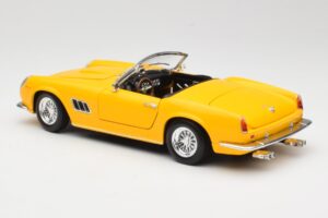 Ferrari 250 GT California Spider Yellow Hot Wheels 1:18 23905 Diecast - image 7 of 8
