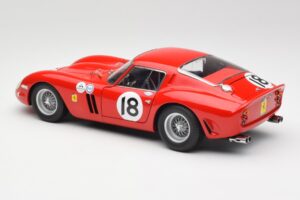 Ferrari 250 GTO #18 P. Rodriguez Daytona Continental 3 Hours Winner 1963 Kyosho 1:18 08438F Diecast - image 7 of 8