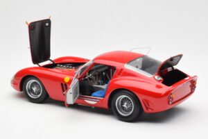 Ferrari 250 GTO #24 J. Blaton / G. Langlois 2nd 24 Hours of Le Mans 1963 Kyosho 1:18 08432C Diecast - image 5 of 8