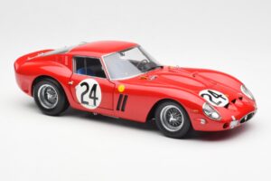 Ferrari 250 GTO #24 J. Blaton / G. Langlois 2nd 24 Hours of Le Mans 1963 Kyosho 1:18 08432C Diecast - image 6 of 8