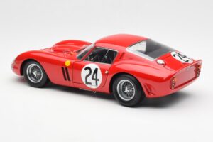 Ferrari 250 GTO #24 J. Blaton / G. Langlois 2nd 24 Hours of Le Mans 1963 Kyosho 1:18 08432C Diecast - image 7 of 8