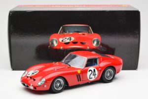 Ferrari 250 GTO #24 J. Blaton / G. Langlois 2nd 24 Hours of Le Mans 1963 Kyosho 1:18 08432C Diecast - image 8 of 8