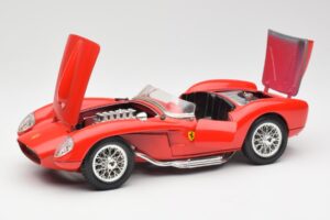 Ferrari 250 Testa Rossa Red Bburago 1:18 3007 Diecast - image 2 of 8