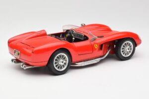 Ferrari 250 Testa Rossa Red Bburago 1:18 3007 Diecast - image 3 of 8
