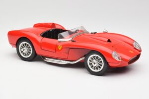 Ferrari 250 Testa Rossa Red Bburago 1:18 3007 Diecast - image 6 of 8