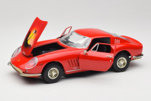 Ferrari 275 GTB/4 Red With Palm on the Hood ERTL 1:18 7483-P1 Diecast - image 2 of 8
