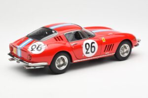 Ferrari 275 GTB Competizione #26 G. Biscaldi / A. de Bourbon Team Hugus 24 Hours of Le Mans 1966 CMC 1:18 M-199 Diecast - image 2 of 6