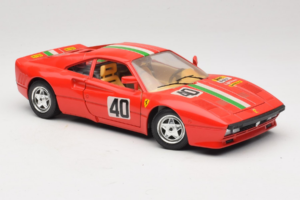 Ferrari 288 GTO #40 Red Italian Flag 1984 Bburago 1:18 3027-P1 Diecast - image 6 of 8