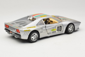 Ferrari 288 GTO #40 Silver 1984 Bburago 1:18 3027-S1 Diecast - image 3 of 8