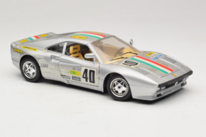 Ferrari 288 GTO #40 Silver 1984 Bburago 1:18 3027-S1 Diecast - image 6 of 8