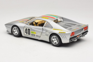 Ferrari 288 GTO #40 Silver 1984 Bburago 1:18 3027-S1 Diecast - image 7 of 8