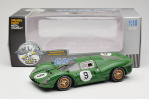 Ferrari 330 P4 #9 Green Spa-Francorchamps 1967 Eagles Race 1:18 41007 Diecast - image 8 of 8