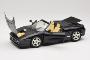 Ferrari 348 Spider Black With Silver Wheels Mira 1:18 6918 Diecast - image 2 of 8