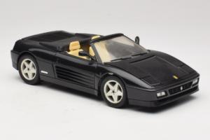 Ferrari 348 Spider Black With Silver Wheels Mira 1:18 6918 Diecast - image 6 of 8