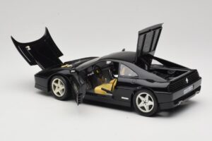Ferrari 348 TB Black Mira 1:18 6101-R1 Diecast - image 5 of 8