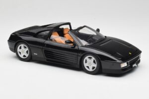 Ferrari 348 TS Black Hot Wheels 1:18 X5481 Diecast - image 6 of 8