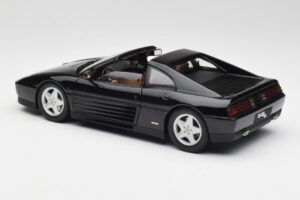 Ferrari 348 TS Black Hot Wheels 1:18 X5481 Diecast - image 7 of 8