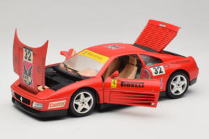 Ferrari 348 TB #32 Pirelli Red 1989 Bburago 1:18 3039-P1 Diecast - image 2 of 8