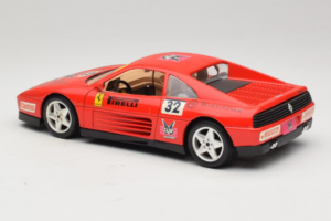 Ferrari 348 TB #32 Pirelli Red 1989 Bburago 1:18 3039-P1 Diecast - image 7 of 8