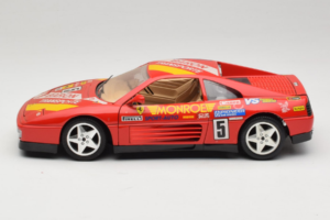 Ferrari 348 TB #5 Monroe Red 1989 Bburago 1:18 3039-M1 Diecast - image 4 of 8