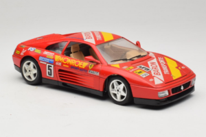 Ferrari 348 TB #5 Monroe Red 1989 Bburago 1:18 3039-M1 Diecast - image 6 of 8