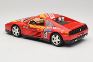 Ferrari 348 TB #5 Monroe Red 1989 Bburago 1:18 3039-M1 Diecast - image 7 of 8