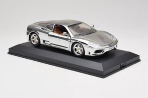 Ferrari 360 Modena Chrome Silver Limited Edition Exclusive Cars 1:18 EC004 Diecast - image 6 of 9
