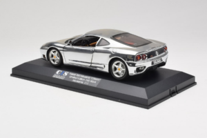Ferrari 360 Modena Chrome Silver Limited Edition Exclusive Cars 1:18 EC004 Diecast - image 7 of 9