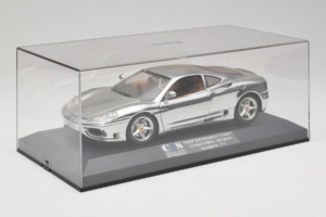 Ferrari 360 Modena Chrome Silver Limited Edition Exclusive Cars 1:18 EC004 Diecast - image 8 of 9