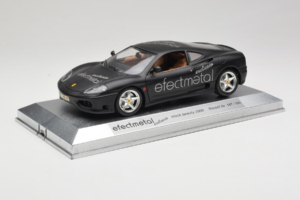 Ferrari 360 Modena Efecmetal Black Matt Limited Edition Exclusive Cars 1:18 EC003 Diecast - image 2 of 8