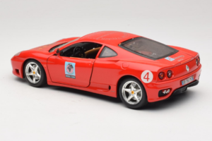 Ferrari 360 Modena Bevro International #4 Limited Edition 111 pcs Red Bburago 1:18 3358-P1 Diecast - image 7 of 8